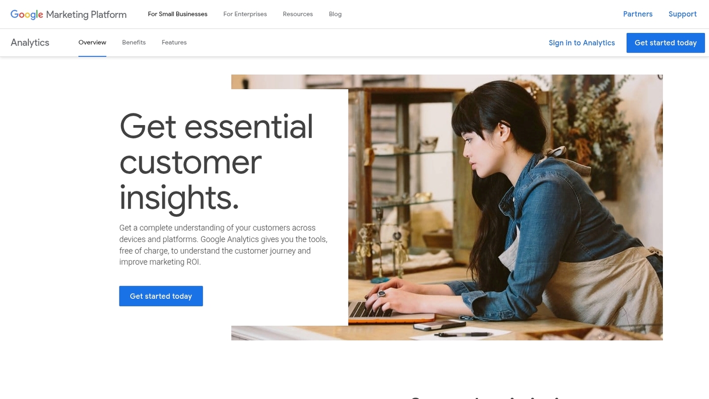 Screenshot of www.google.com